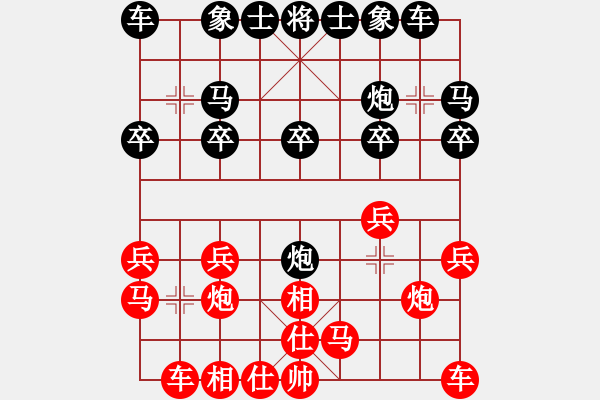 象棋棋譜圖片：大哥先負我20220428(5)仙人指路對卒底炮棋譜忘了 - 步數(shù)：13 