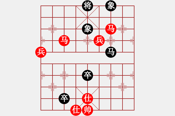 象棋棋譜圖片：象棋教練(先勝)摩西 - 步數(shù)：100 