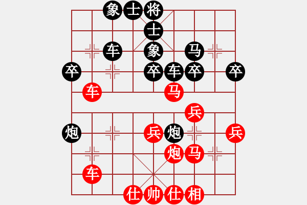 象棋棋譜圖片：妻疑(7段)-負-給男人洗卵(8段) - 步數(shù)：40 