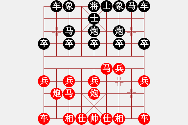 象棋棋譜圖片：青海 方蕊潔 負(fù) 北京 謝思明 - 步數(shù)：10 