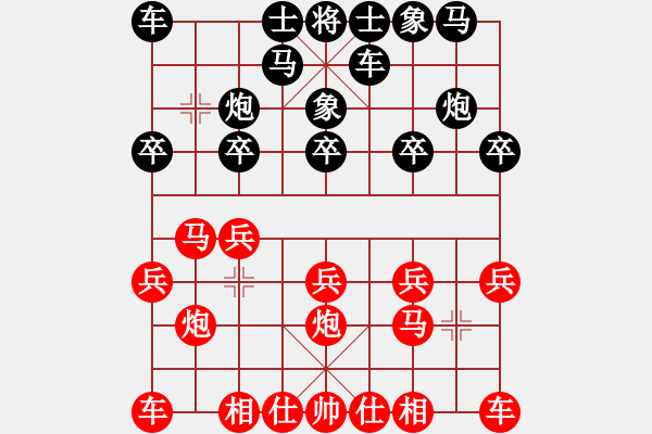 象棋棋譜圖片：feir 種花一 - 步數(shù)：10 