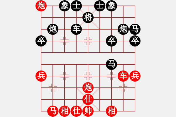 象棋棋譜圖片：第3局 直車進(jìn)七兵對(duì)右單提馬橫車 - 步數(shù)：29 