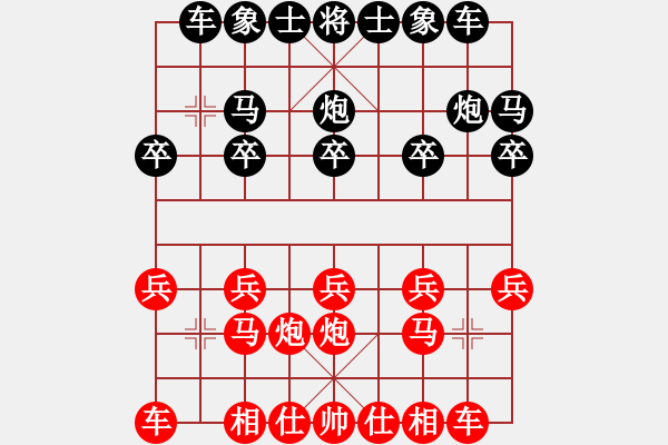 象棋棋譜圖片：aaadddggg(5r)-和-雙刃劍(4r) - 步數(shù)：10 