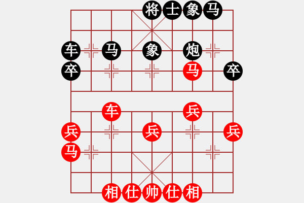 象棋棋譜圖片：tuyettrang(2段)-勝-痛快(8段) - 步數(shù)：40 