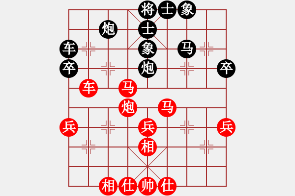 象棋棋譜圖片：紅星照我去戰(zhàn)斗 - 步數(shù)：60 