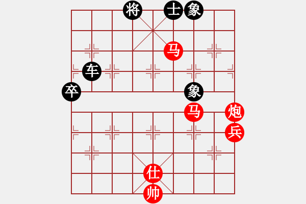 象棋棋譜圖片：四核弱機(0舵)-勝-黨曉陽(0舵) - 步數(shù)：120 