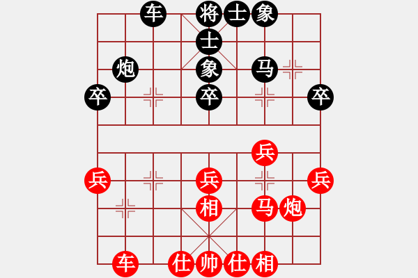 象棋棋譜圖片：初級（3）班 第十二周 基礎(chǔ)題3（串打謀子及防守） - 步數(shù)：1 