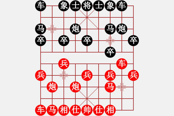 象棋棋譜圖片：飛行者LIANG[紅] -VS- bbboy002[黑] - 步數(shù)：10 