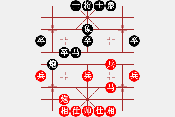 象棋棋譜圖片：不平(月將)-和-佳佳象棋柒(8段) - 步數(shù)：60 