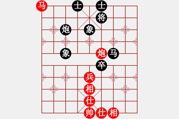 象棋棋譜圖片：就是要贏(8段)-和-習(xí)不三四刀(6段) - 步數(shù)：200 