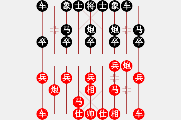 象棋棋譜圖片：風(fēng)慕雪[1294697560] -VS- aiq風(fēng)情佐羅[382246153] - 步數(shù)：10 