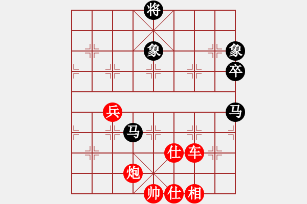 象棋棋譜圖片：名劍老溫侯(1段)-勝-將族(月將) - 步數(shù)：110 