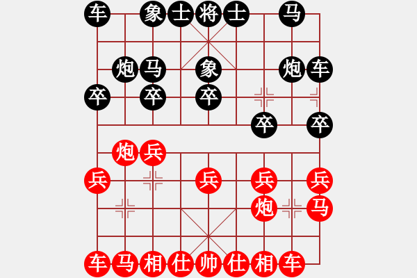 象棋棋譜圖片：1409301404 秀棋先生（勝）HUAWEI G700 - 步數(shù)：10 