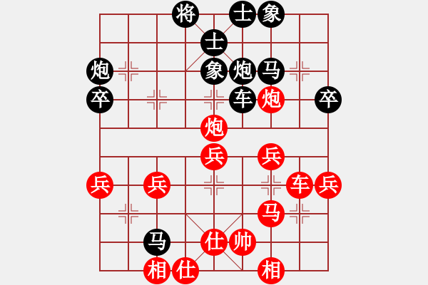 象棋棋譜圖片：女子第六輪泰國(guó)Nattharinee Srivachirawat先負(fù)大馬余欣如 - 步數(shù)：40 