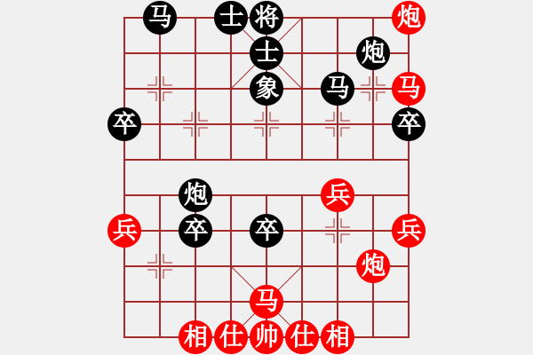 象棋棋譜圖片：bbboy002（業(yè)7-2）先勝 憤怒的小鳥（業(yè)4-2） - 步數(shù)：40 