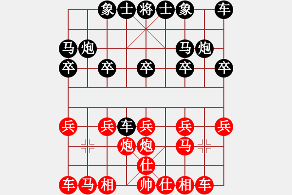 象棋棋譜圖片：晨晨 負(fù)忍者 零五四 - 步數(shù)：10 