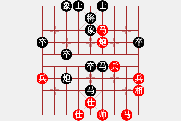 象棋棋譜圖片：2022.10.16.1中級場后勝五六炮對屏風馬左炮封車 - 步數(shù)：60 