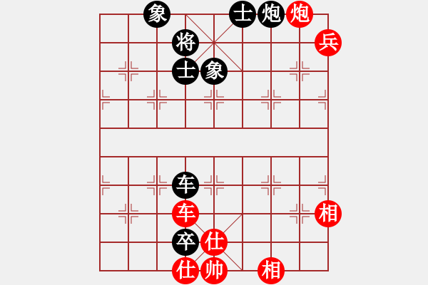 象棋棋譜圖片：省農(nóng)林水氣周國良（和）貴州鐵路黃明昌 - 步數(shù)：113 