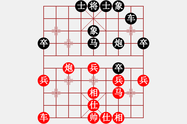 象棋棋譜圖片：炫鋒比賽一(6f)-勝-斧頭刑天(電神) - 步數(shù)：40 