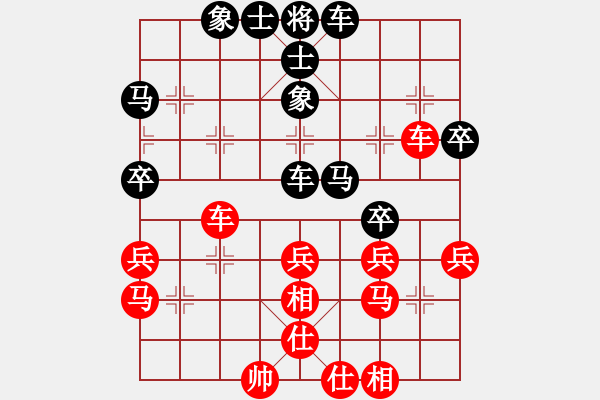 象棋棋譜圖片：tuyettrang(3段)-負(fù)-輸碎了的人(2段) - 步數(shù)：40 