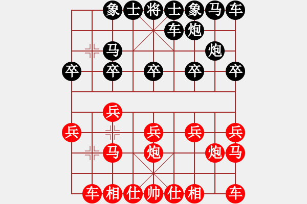 象棋棋譜圖片：yhkl(4段)-負(fù)-mxcdddd(9段) - 步數(shù)：10 