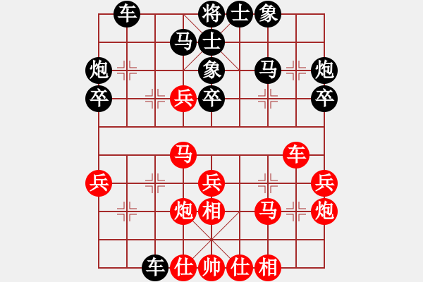 象棋棋譜圖片：農(nóng)信杯第34屆象棋錦標(biāo)賽 謝杰 先勝 龍濤 - 步數(shù)：30 