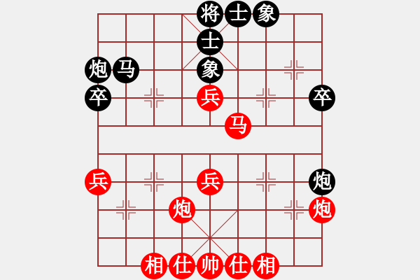 象棋棋譜圖片：農(nóng)信杯第34屆象棋錦標(biāo)賽 謝杰 先勝 龍濤 - 步數(shù)：40 