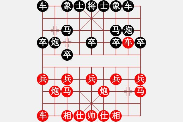 象棋棋譜圖片：Cplasf.獵鷹 后勝 網(wǎng)絡(luò)棋手（10加3快棋） - 步數(shù)：10 