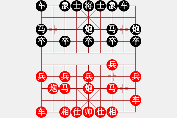 象棋棋譜圖片：天天象棋五分鐘太守棋狂先勝太尉童中雷業(yè)7-1 - 步數(shù)：10 