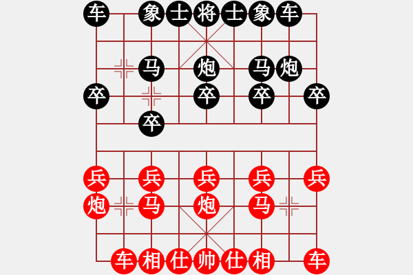 象棋棋譜圖片：愛湊熱鬧(日帥)-和-回憶(9段) - 步數(shù)：10 