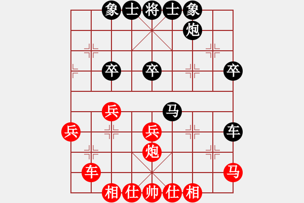 象棋棋譜圖片：宇宙第一(5r)-負(fù)-宇宙公主(5段) - 步數(shù)：40 