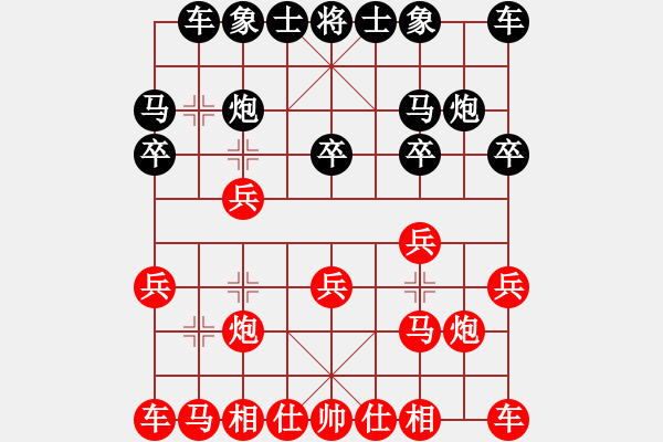 象棋棋譜圖片：孫義先勝云淡碧天 - 步數(shù)：10 