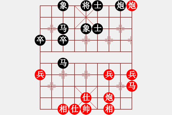 象棋棋譜圖片：河北 楊世哲 勝 浙江 楊恬浩 - 步數(shù)：40 