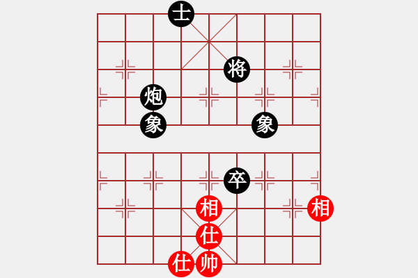 象棋棋譜圖片：炮高卒單缺士勝士相全[當(dāng)頭炮法] - 步數(shù)：10 