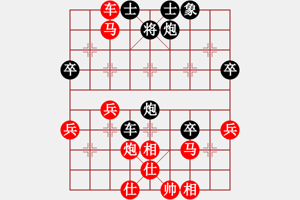 象棋棋譜圖片：參考2王石杜光福(4段)-勝-遼南一霸(4段) - 步數(shù)：60 