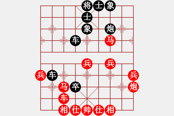 象棋棋譜圖片：幸福三十三(5段)-負(fù)-單核大力士(3段) - 步數(shù)：60 