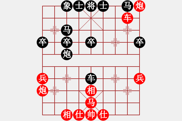 象棋棋譜圖片：卒5進(jìn)1 - 步數(shù)：0 