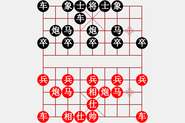 象棋棋譜圖片：橫才俊儒[292832991] -VS- 中國(guó)人[646328635] - 步數(shù)：10 