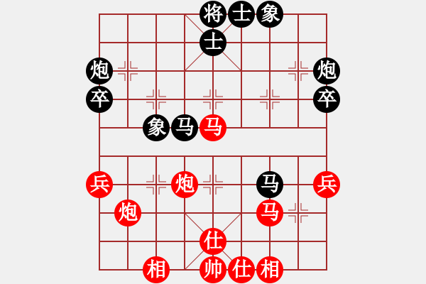 象棋棋譜圖片：最差棋軟(6段)-負(fù)-冷靜王(月將) - 步數(shù)：40 