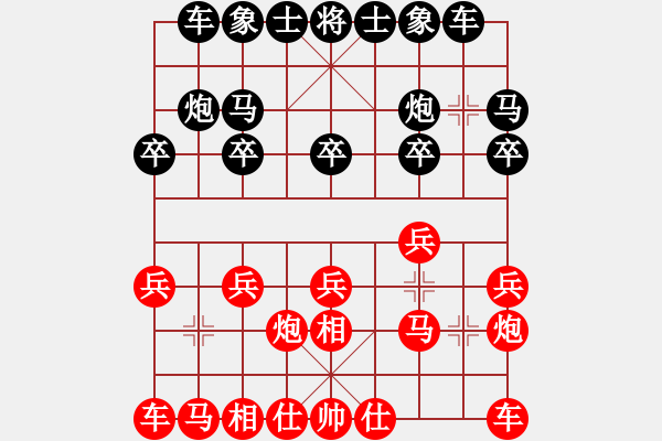 象棋棋譜圖片：過客[1498320381] -VS- 兩頭蛇[406039482] - 步數(shù)：10 