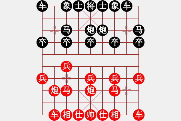 象棋棋譜圖片：浙江 邵如凌冰 勝 重慶 秦湎 - 步數(shù)：10 