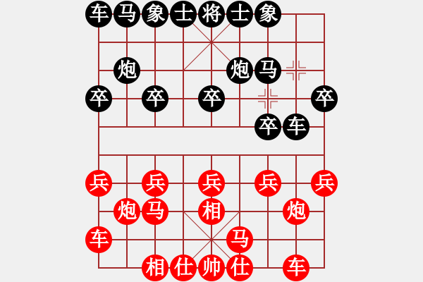 象棋棋譜圖片：bbboyg002(2級)-勝-滿江利劍(6級) - 步數：10 