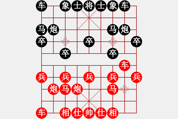 象棋棋譜圖片：2021年陜西省象棋錦標賽第06輪：寶雞高菲 先勝 漢中吳衛(wèi)賓 - 步數(shù)：10 