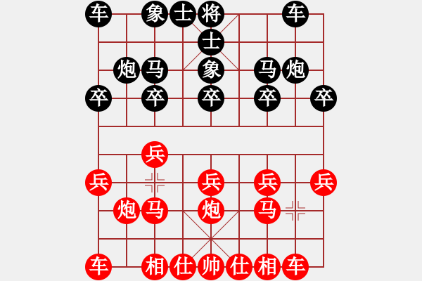 象棋棋譜圖片：鐵門栓 - 步數(shù)：10 