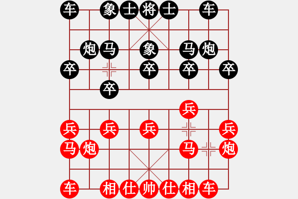 象棋棋譜圖片：xizhu(8級)-勝-許曉峰(5級) - 步數(shù)：10 