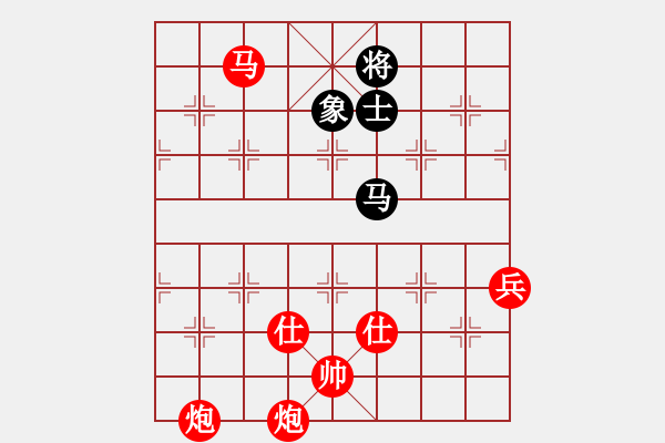 象棋棋譜圖片：棋局-4a24 b3 N - 步數(shù)：100 