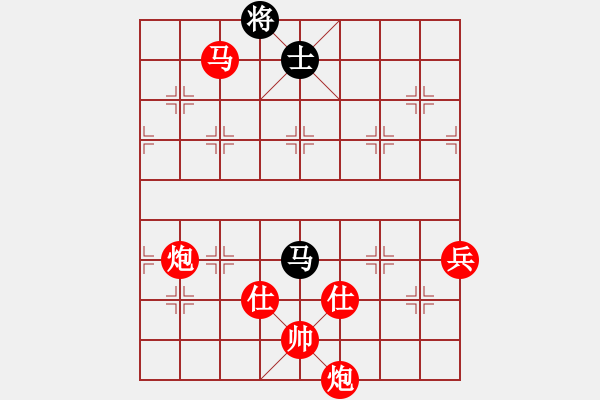 象棋棋譜圖片：棋局-4a24 b3 N - 步數(shù)：110 