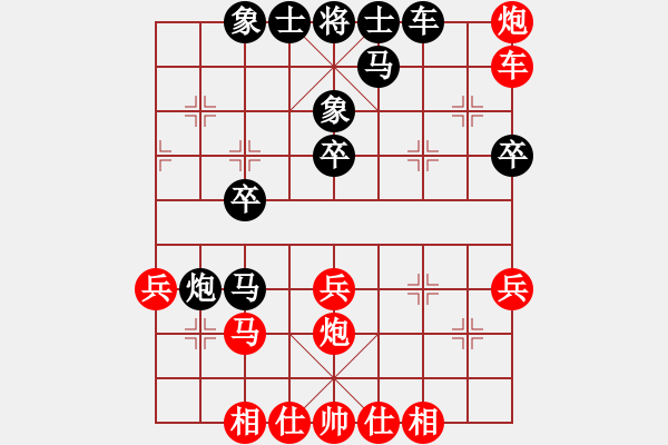 象棋棋譜圖片：棋壇毒龍(2段)-和-丹陽子馬鈺(2段) - 步數(shù)：40 