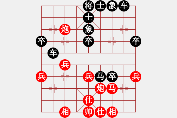 象棋棋譜圖片：感悟人生先負(fù)王仁穎 中炮巡河車對(duì)屏風(fēng)馬 - 步數(shù)：40 