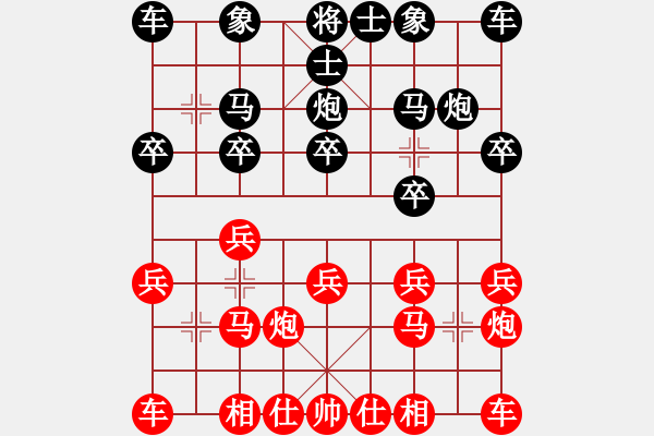 象棋棋譜圖片：大眼睛[517177227] -VS- 橫才俊儒[292832991] - 步數(shù)：10 